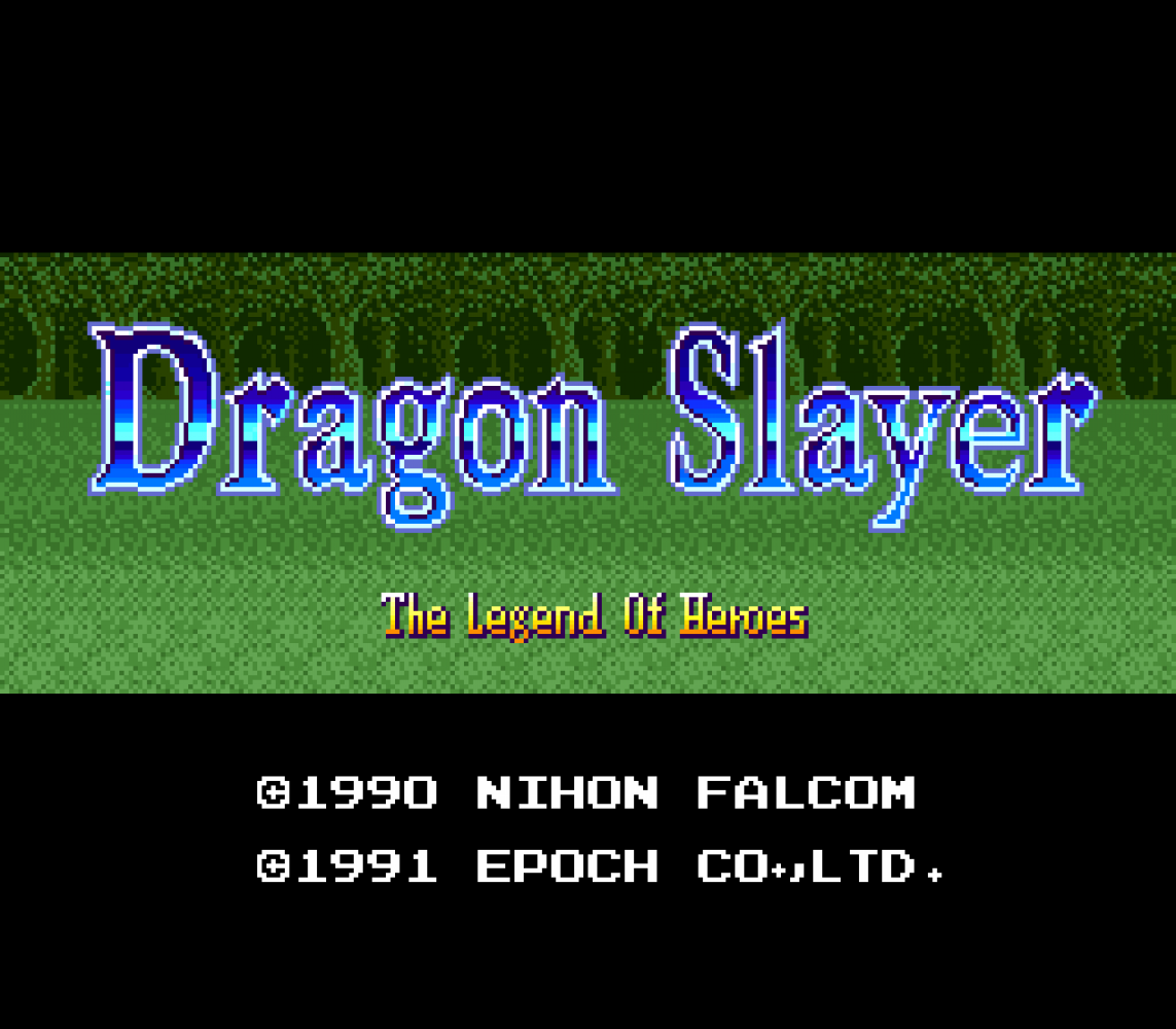 Dragon Slayer - Eiyuu Densetsu